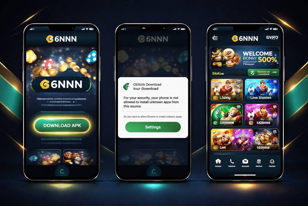 6NNN App | Android APK Install Guide & iOS Access