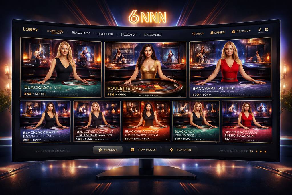 6NNN Casino | Live Tables, Roulette & Card Play